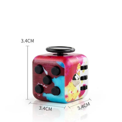 Cubo Fidget Antiestresse de Compressão Sensorial