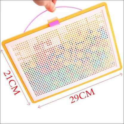 Mosaico de Miçangas 3D Inteligente (296 Peças)