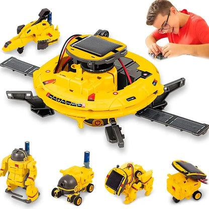 Kit de Engenharia Robótica Solar 6 em 1 Educativo
