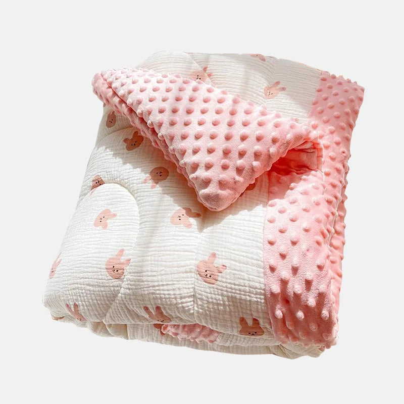 Edredom Sensorial de Inverno Estilo Coreano para Bebês