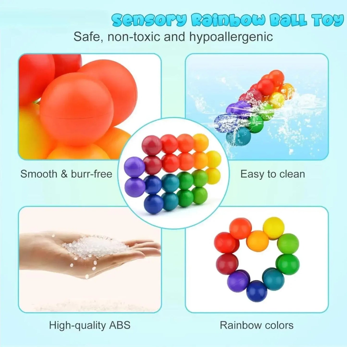 Esfera Fidget Sensorial para Autismo e TDAH