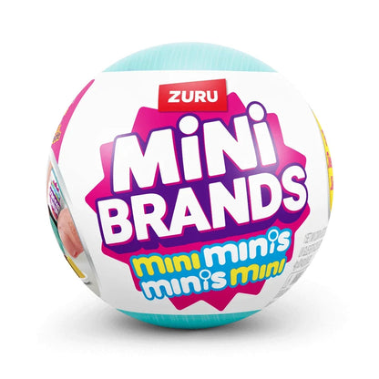 Kit 5x Cápsulas Surpresa Mini Marcas Colecionáveis