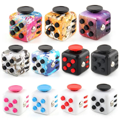 Cubo Fidget Antiestresse de Compressão Sensorial