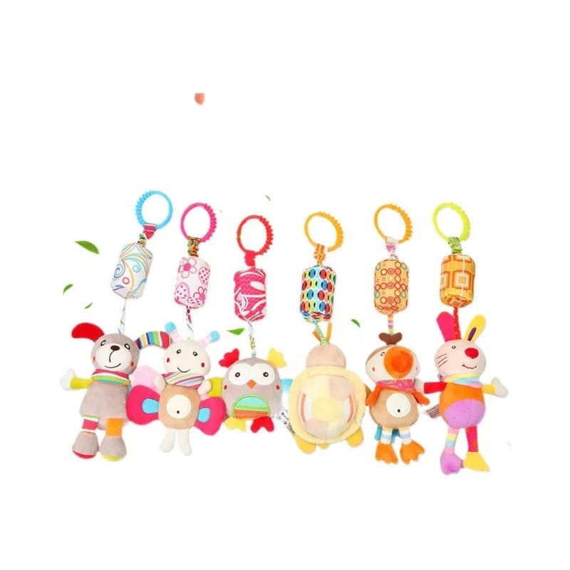 Brinquedo Sensorial Suspenso com Mordedor e Som