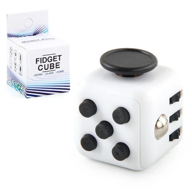 Cubo Fidget Antiestresse de Compressão Sensorial