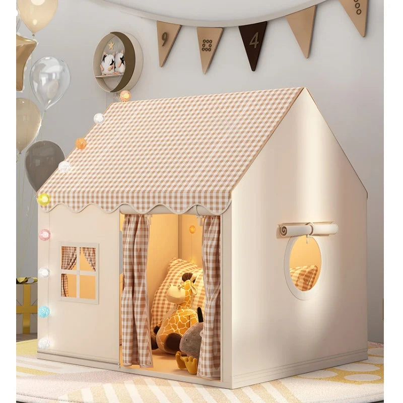 Tenda Infantil Castelo de Princesa com Estrutura Sólida