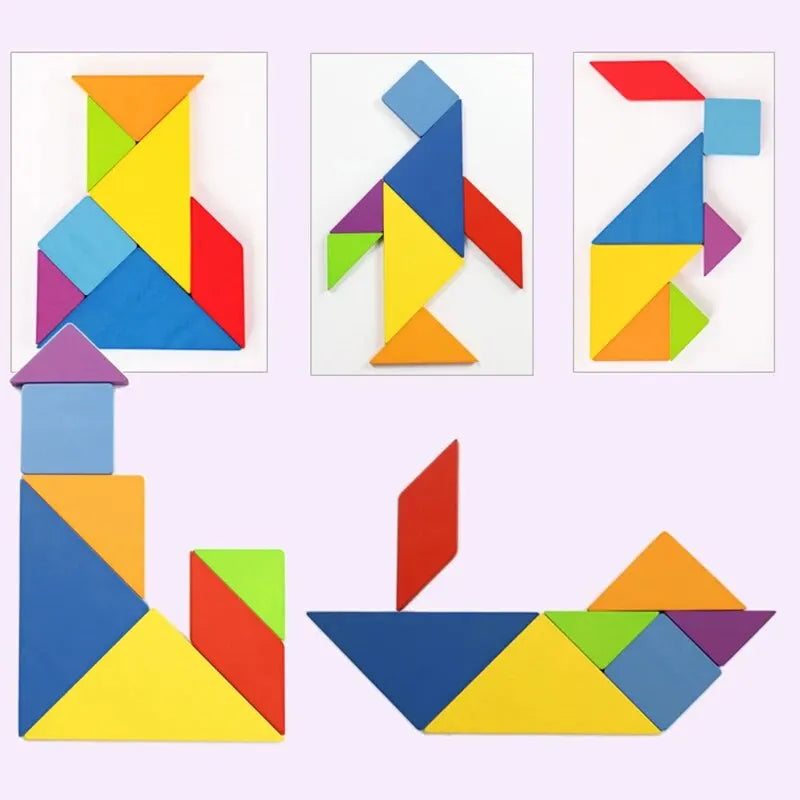 Kit de Geometria Montessori em Caixa de Ferro