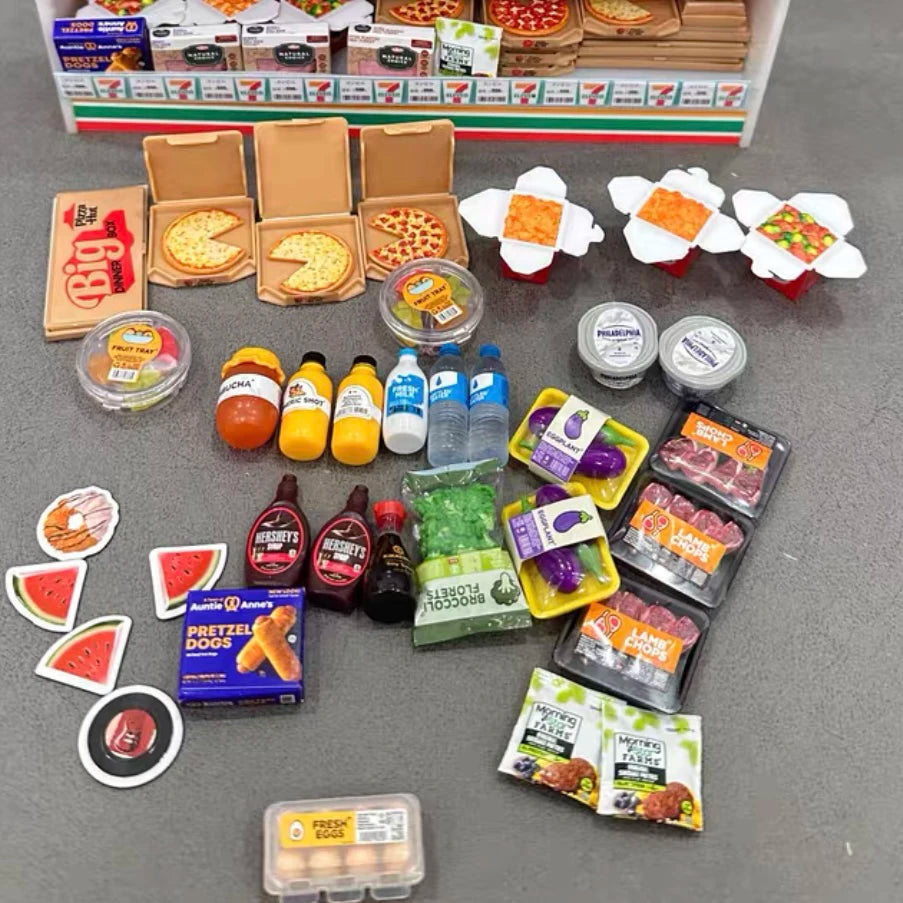 Kit 5x Cápsulas Surpresa Mini Marcas Colecionáveis