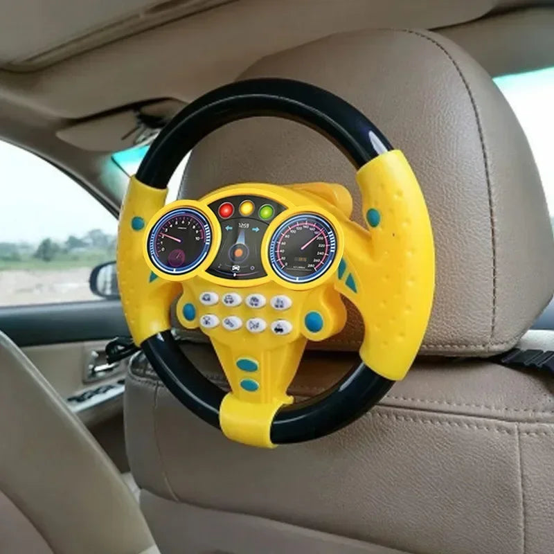 Simulador de Volante Sensorial com Sons e Luzes