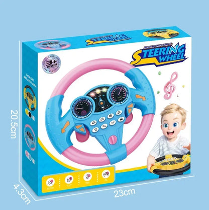 Simulador de Volante Sensorial com Sons e Luzes