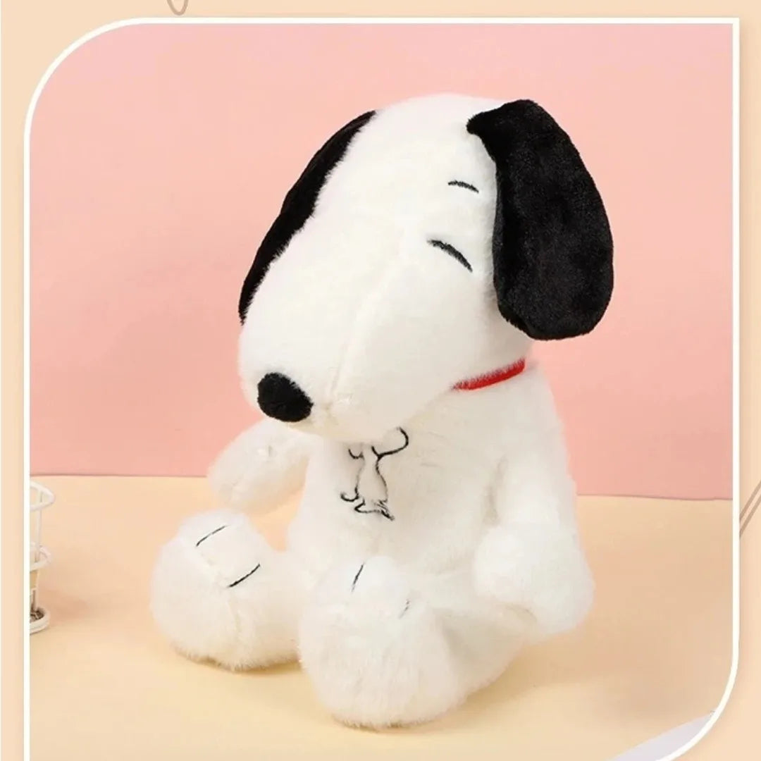 Pelúcia Snoopy Luminosa e Respirável Auxiliar de Sono