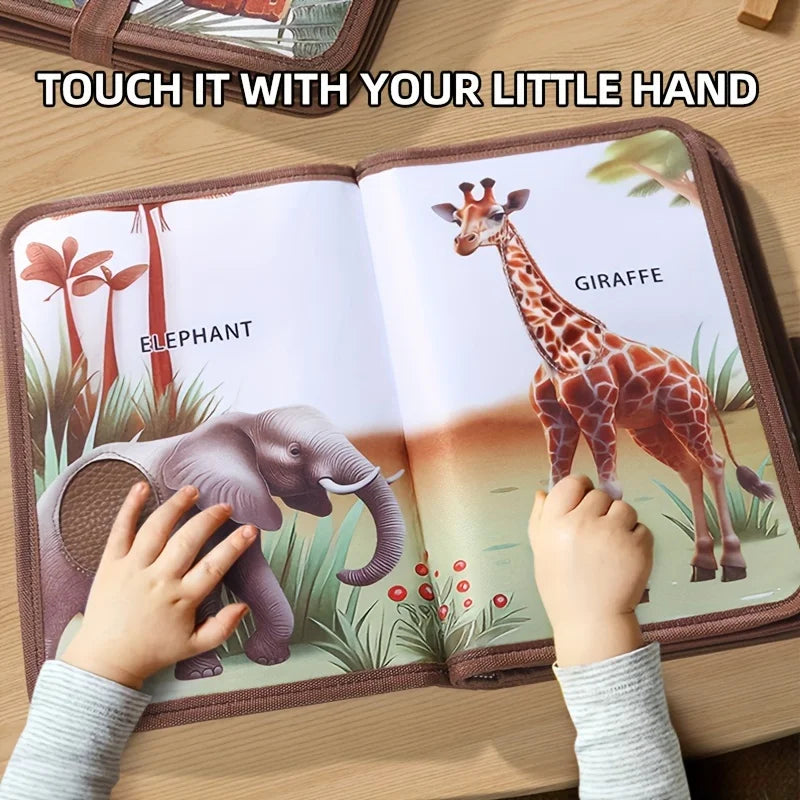 Livro de Toque e Treinamento Sensorial Pop-Up