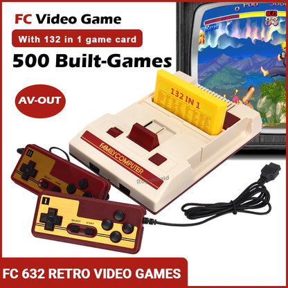 FC Retro - Console de Videogame de 8 bits