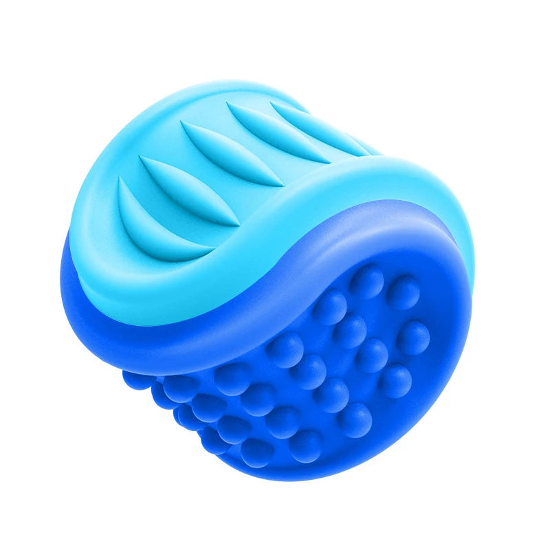 Pedra Sensorial de Silicone Texturizada Dupla Face