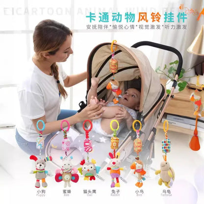 Brinquedo Sensorial Suspenso com Mordedor e Som