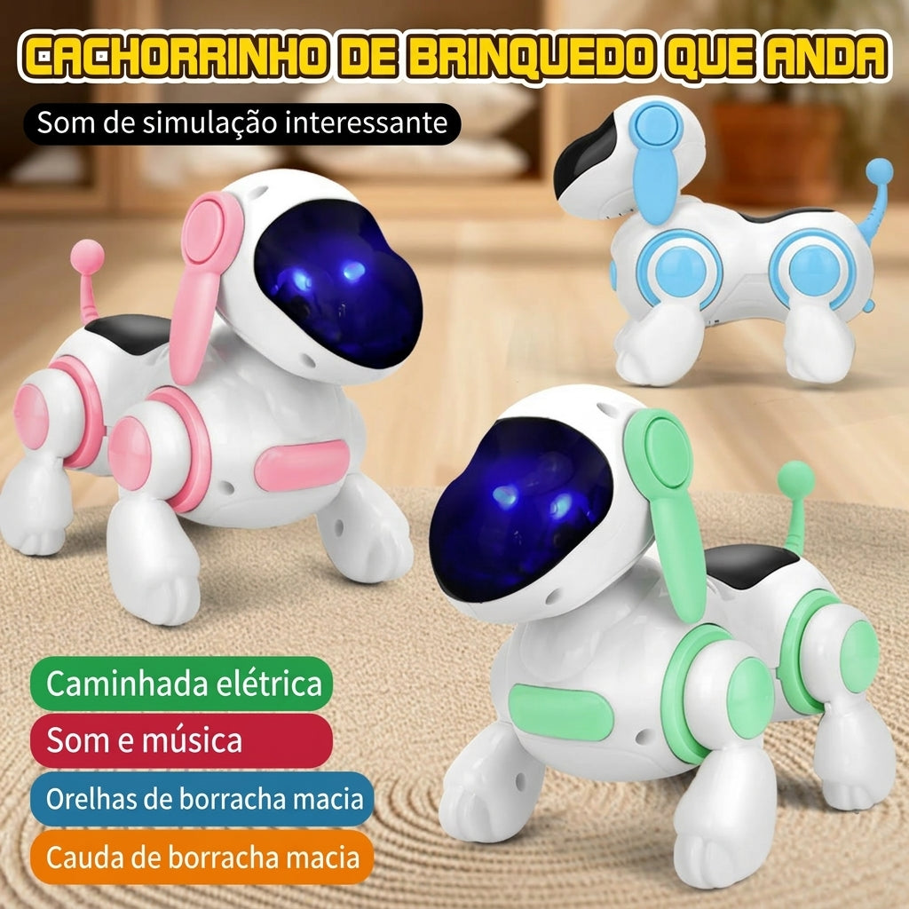Cão Robótico Interativo com Resposta Sonora e Movimento