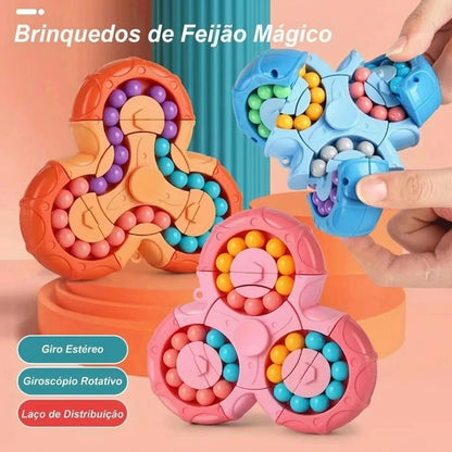Disco de Inteligência e Giroscópio Educativo Seis Lados