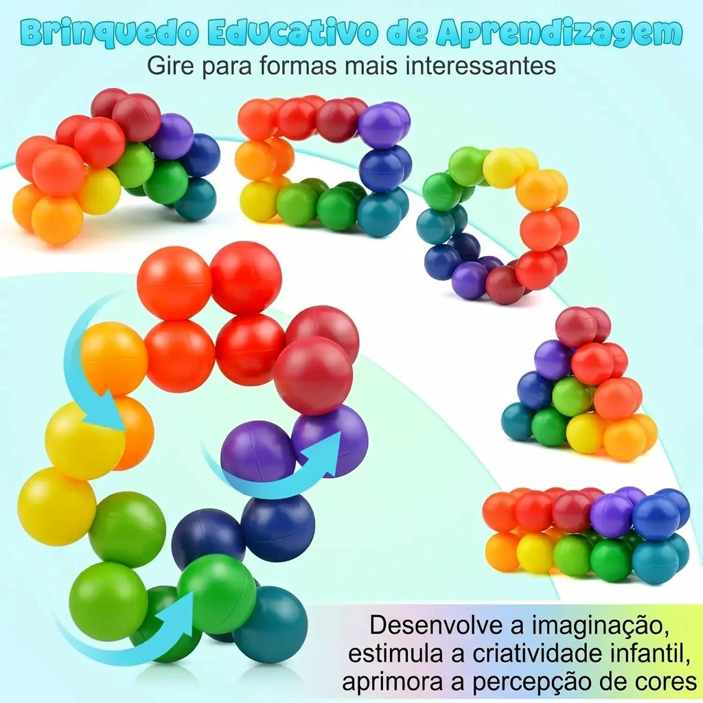 Esfera Fidget Sensorial para Autismo e TDAH