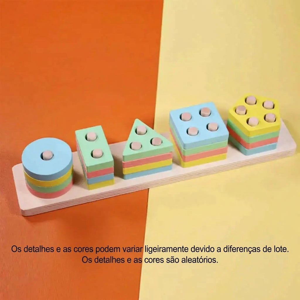 Puzzle de Equilíbrio e Empilhamento Interativo
