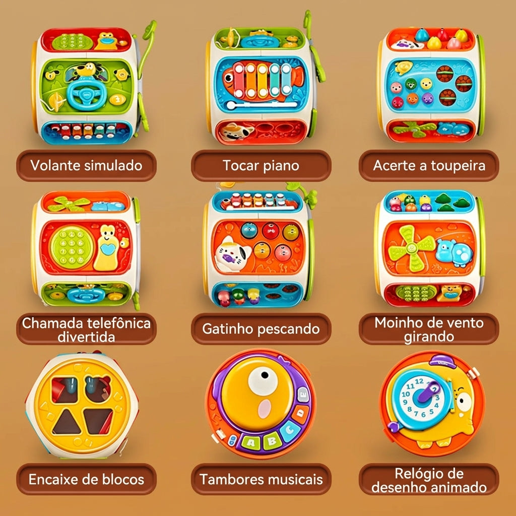 Telefone Celular Educativo com Som, Luz e Speaker