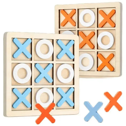 Xadrez de Memória Montessori em Madeira