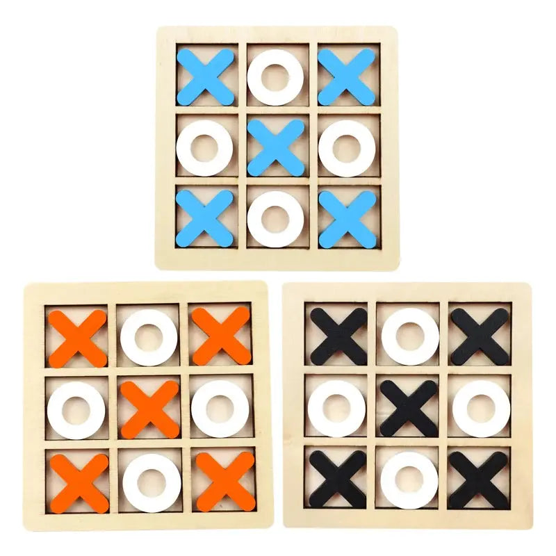 Xadrez de Memória Montessori em Madeira