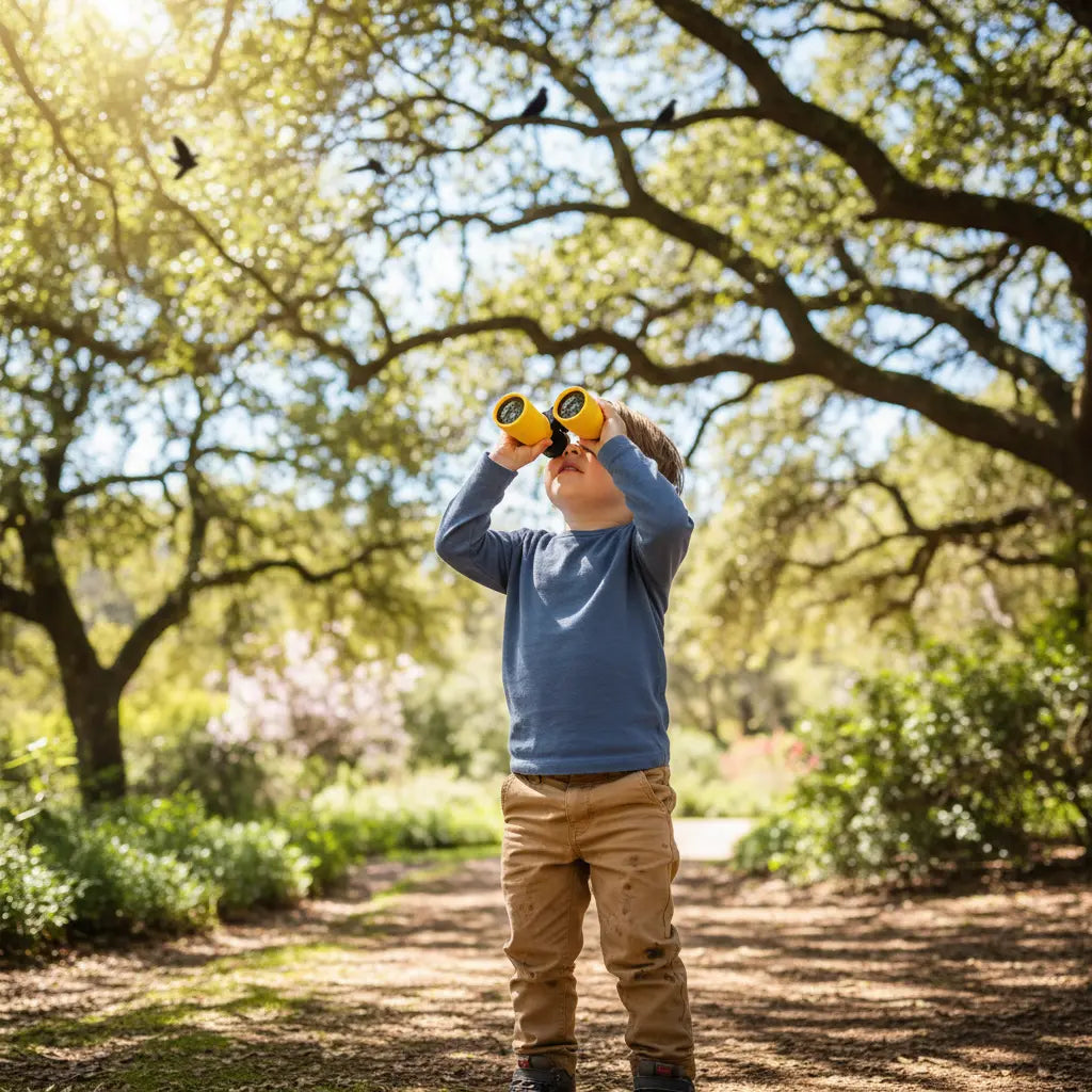 Telescópio Infantil com Foco Ajustável Golfinho Xadrez