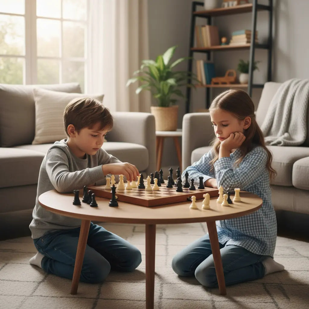 Jogo de Xadrez Magnético Dobrável Golfinho Xadrez