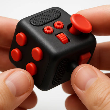 Cubo de Inquietação 6 Lados Golfinho Xadrez