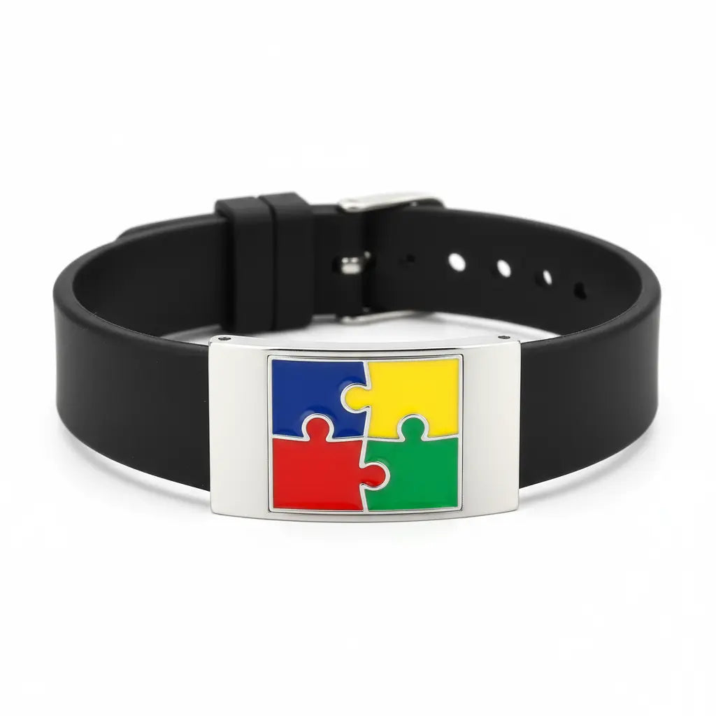 Pulseira de Identificação Golfinho Xadrez