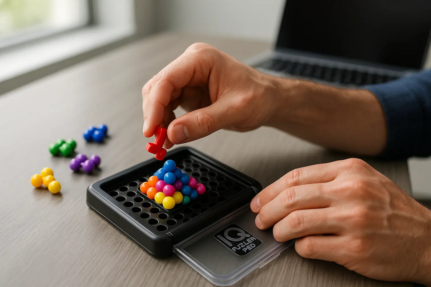 Quebra-Cabeça 3D IQ Puzzler Pro Golfinho Xadrez