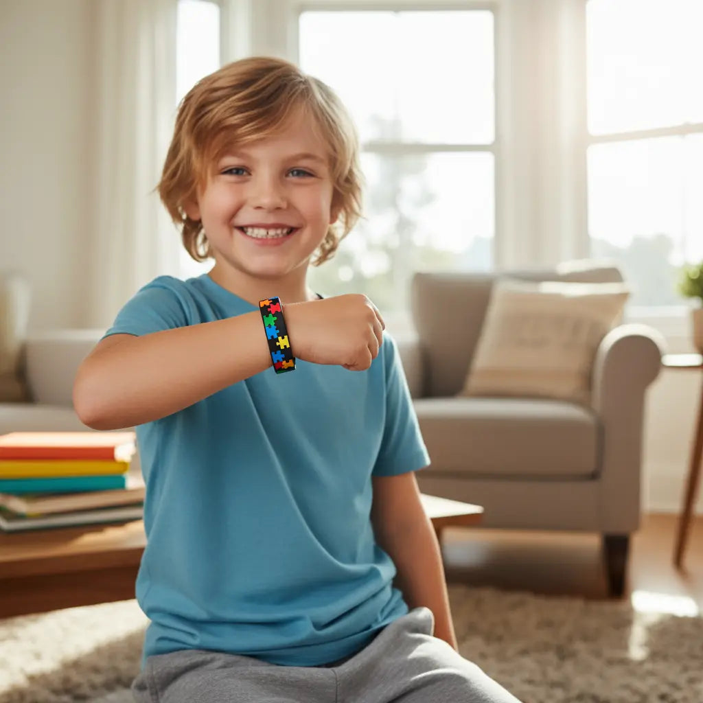 Pulseira de Identificação Golfinho Xadrez