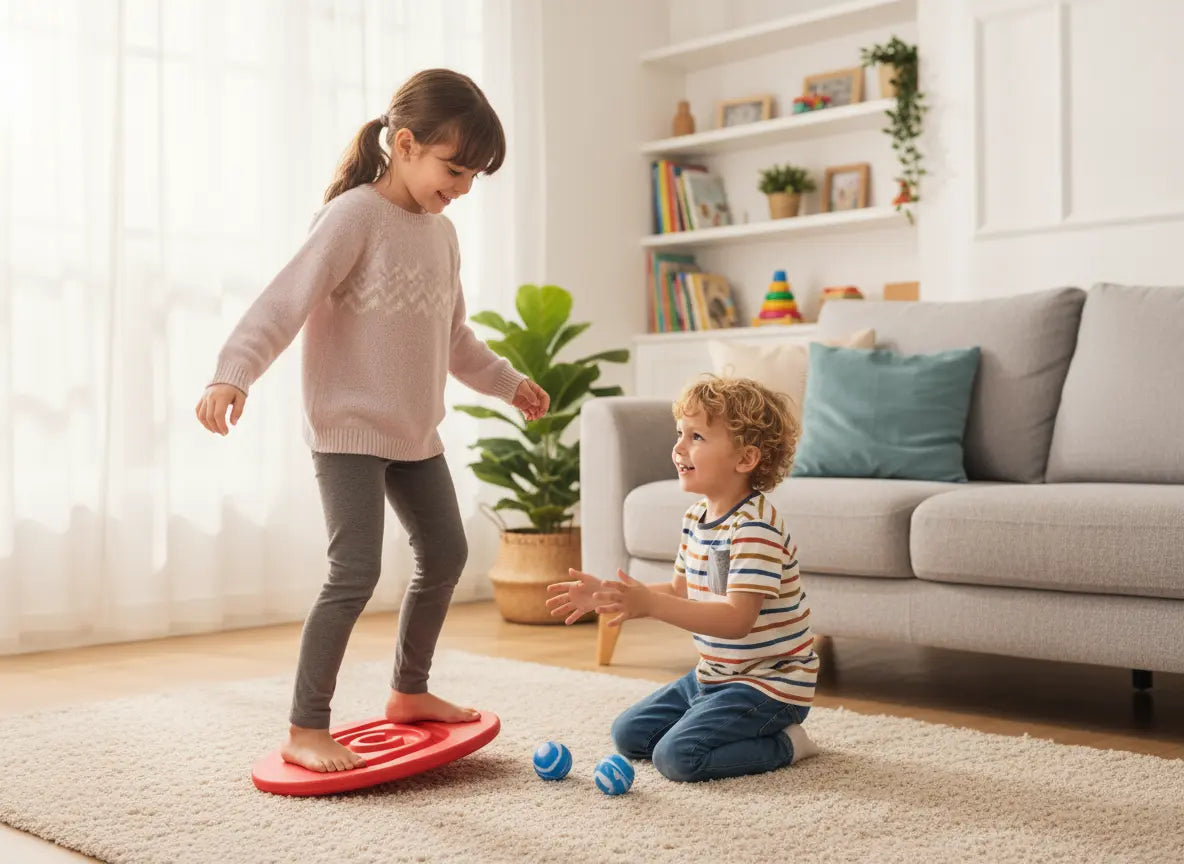Zen Balance Board Golfinho Xadrez