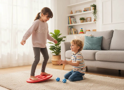 Zen Balance Board Golfinho Xadrez