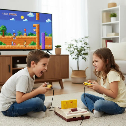 FC Retro - Console de Videogame de 8 bits Golfinho Xadrez