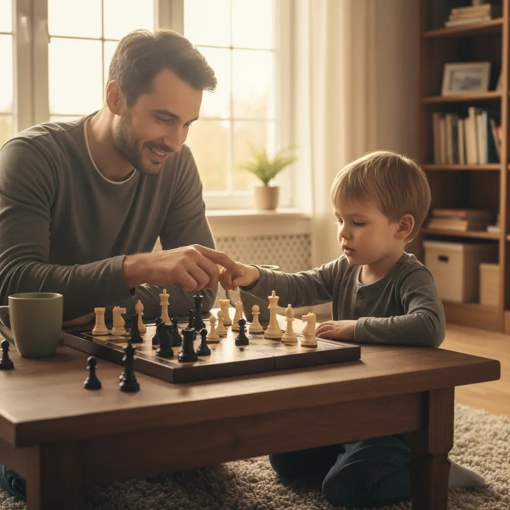 Jogo de Xadrez Magnético Dobrável Golfinho Xadrez