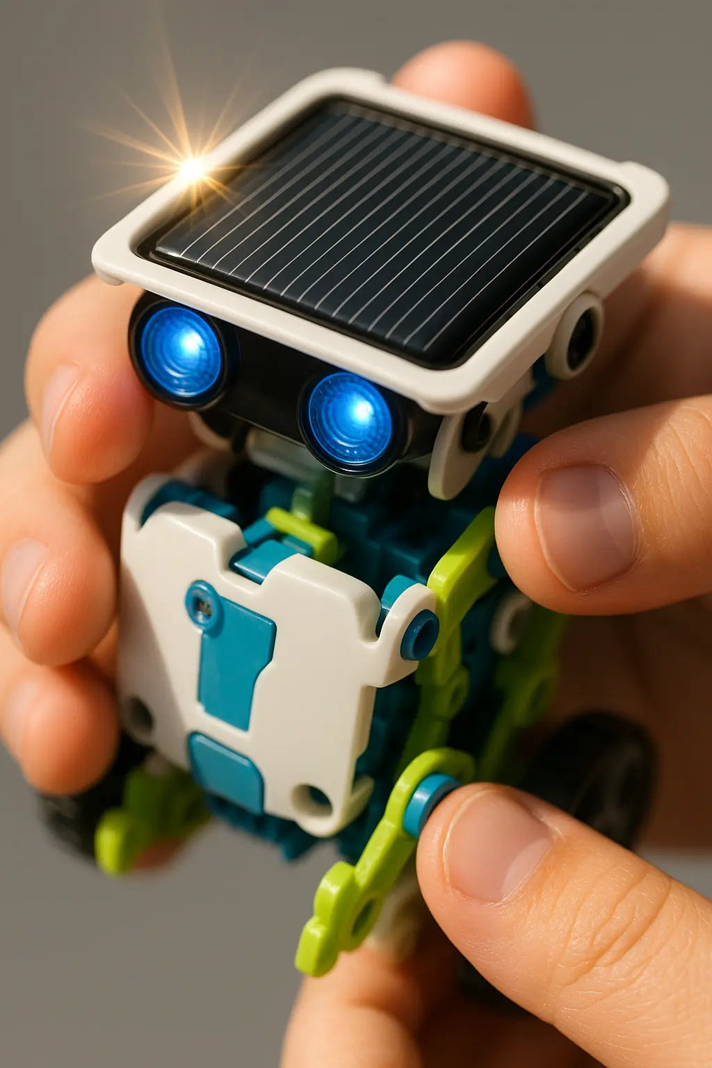 Kit Robô Solar 12 em 1 Golfinho Xadrez