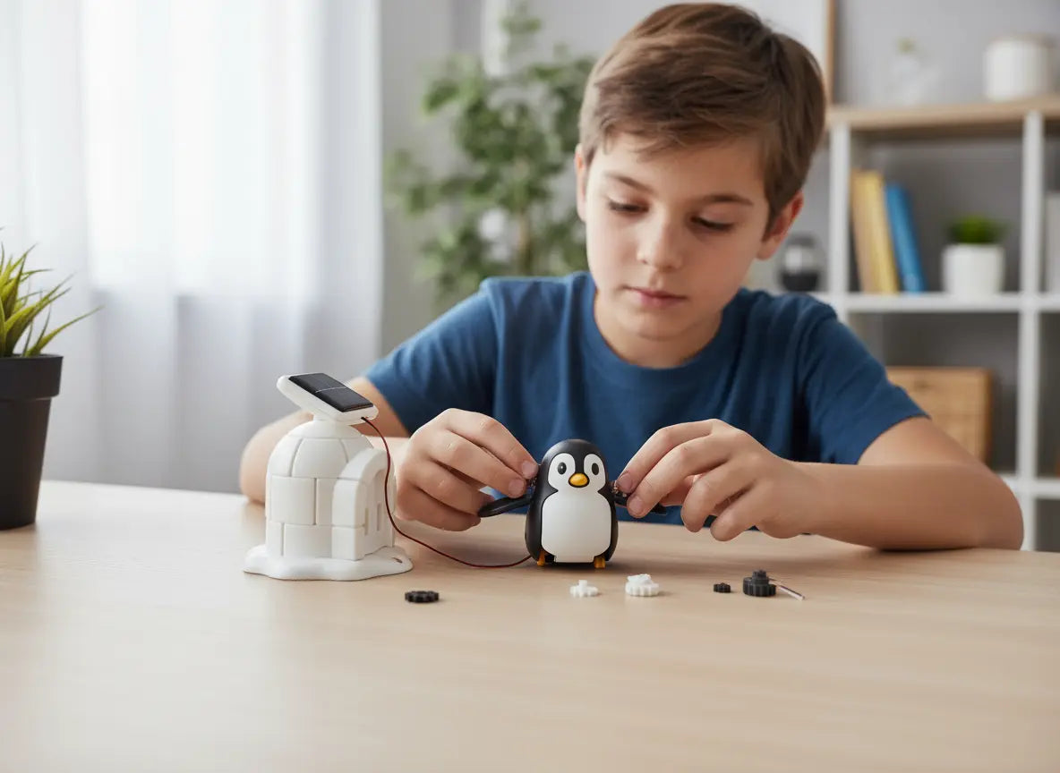 EcoPenguin Life Golfinho Xadrez