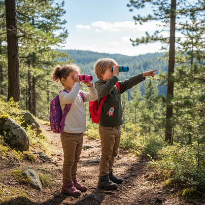 Telescópio Infantil com Foco Ajustável Golfinho Xadrez