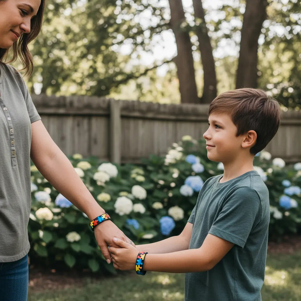 Pulseira de Identificação Golfinho Xadrez