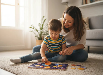 Quebra-Cabeça Planetário Montessori Golfinho Xadrez