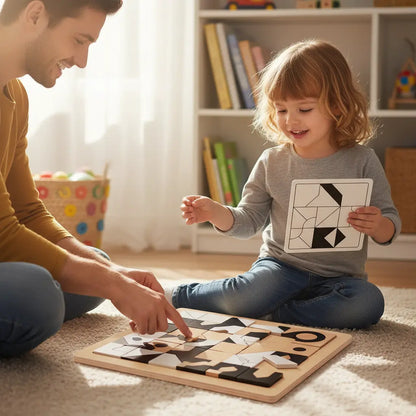 Quebra-Cabeça Interativo Golfinho Xadrez