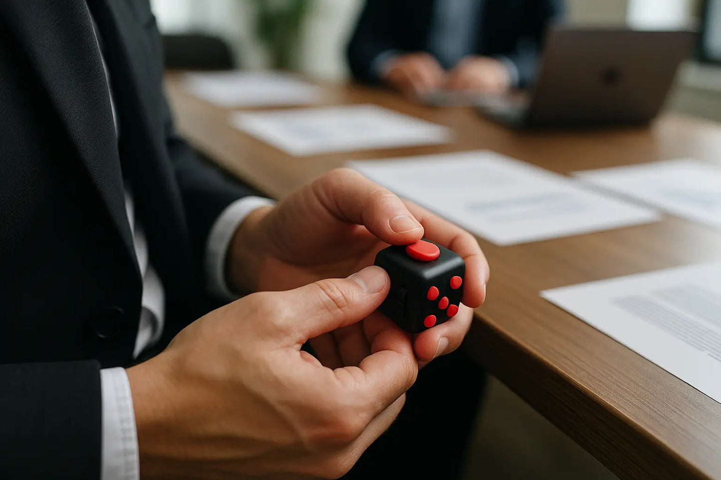 Cubo de Inquietação 6 Lados Golfinho Xadrez