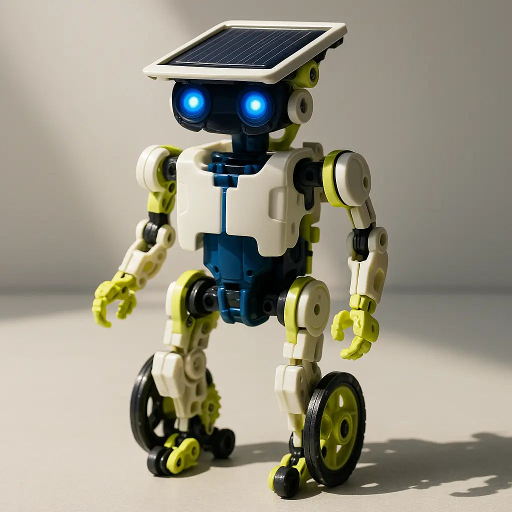 Kit Robô Solar 12 em 1 Golfinho Xadrez