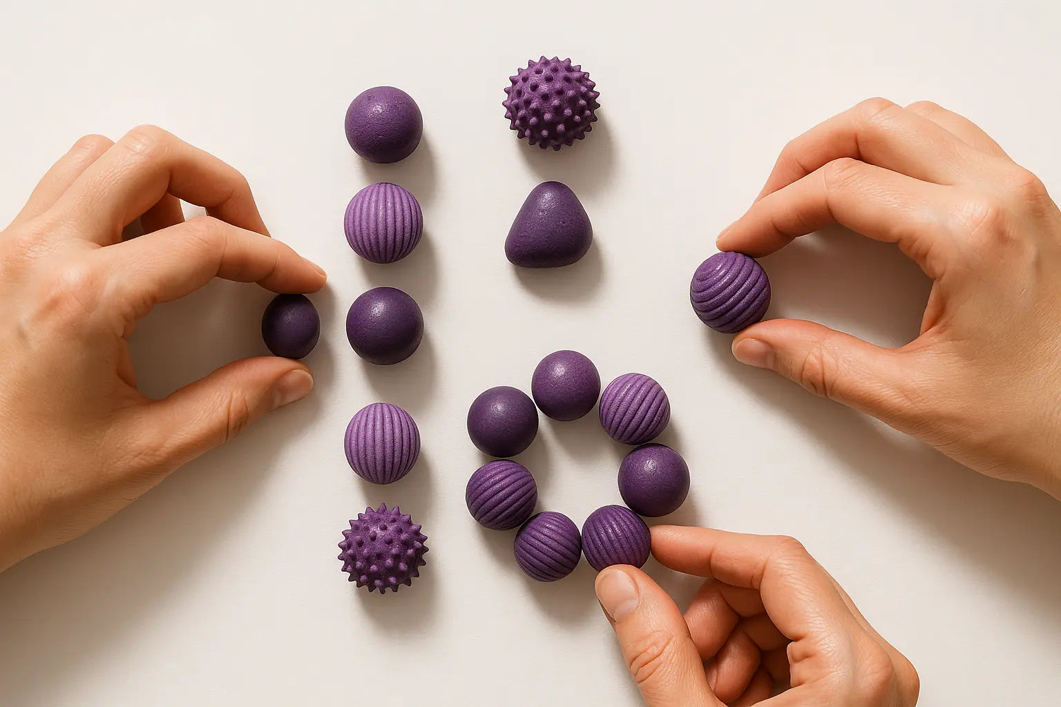 Bola Magnética Sensorial Golfinho - Alívio de Estresse e Ansiedade Golfinho Xadrez