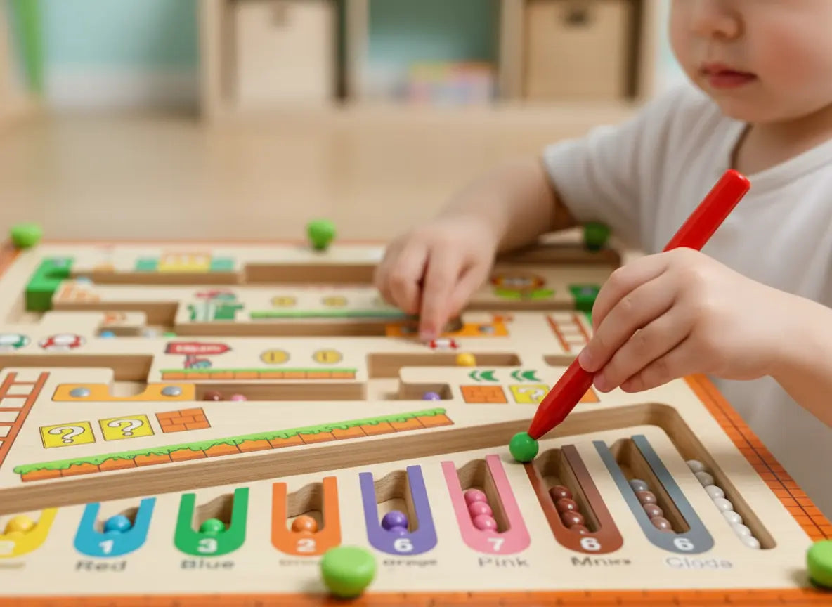 Labirinto Magnético Infantil Golfinho Golfinho Xadrez