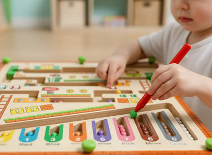 Labirinto Magnético Infantil Golfinho Golfinho Xadrez