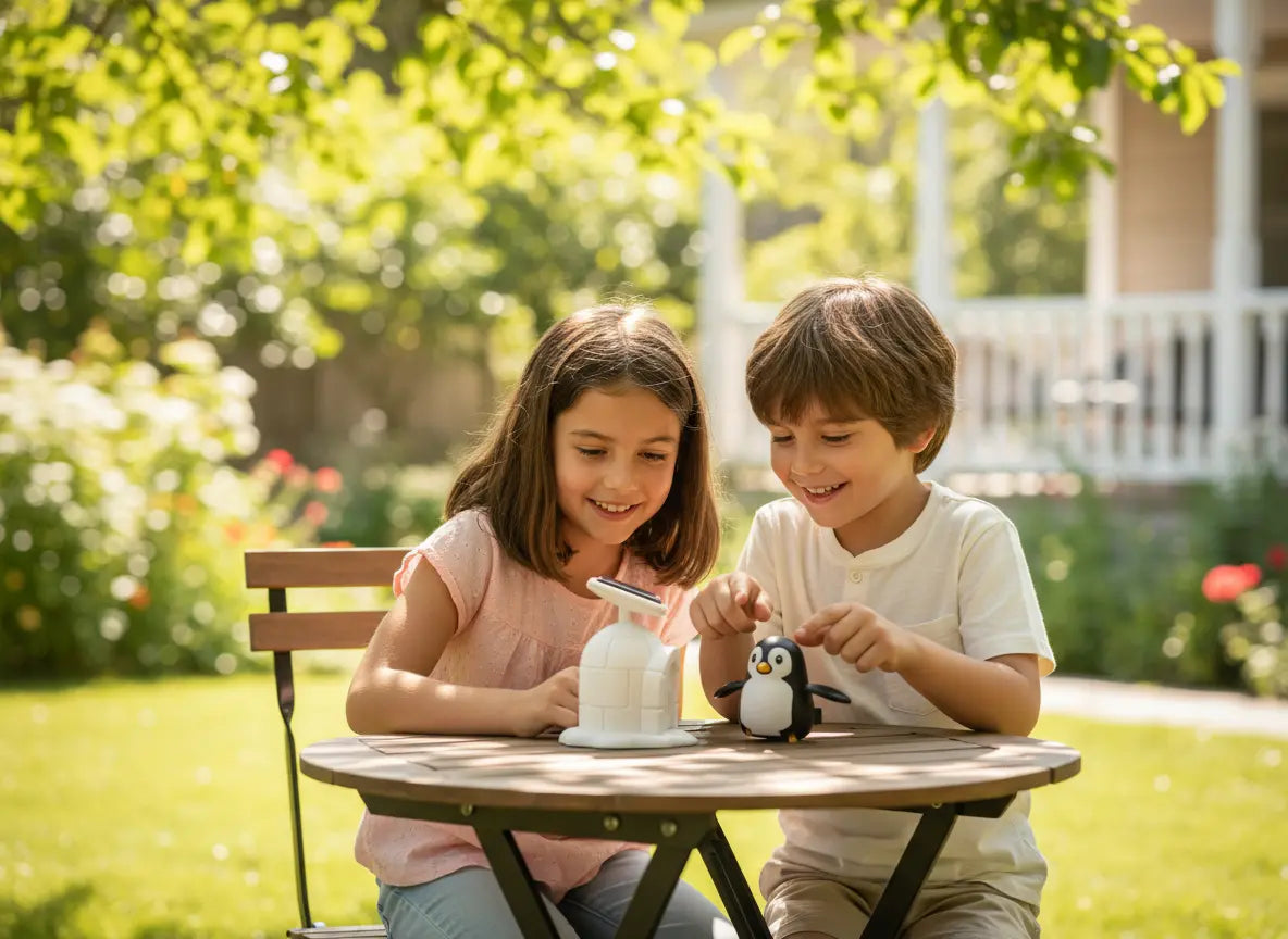 EcoPenguin Life Golfinho Xadrez