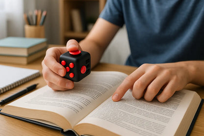 Cubo de Inquietação 6 Lados Golfinho Xadrez