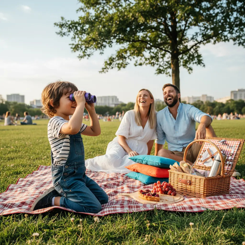 Telescópio Infantil com Foco Ajustável Golfinho Xadrez